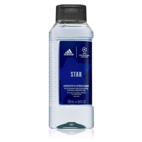 Adidas UEFA Champions League Star osviežujúci sprchový gél pre mužov