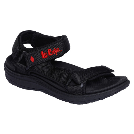 Lee Cooper LCW-24-34-2615L Dámske sandále čierne