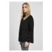 Urban Classics Ladies Corduroy Oversized Shirt black