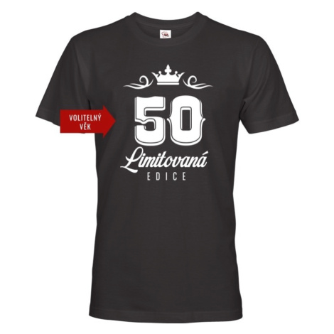 Pánske tričko k 50. narodeninám Limitovaná edícia - darček na 50. narodeniny