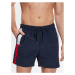 Tommy Hilfiger Plavecké šortky UM0UM02730 Tmavomodrá Slim Fit