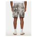 Converse Športové kraťasy M Aop Resort Short 10026436-A01 Čierna Regular Fit