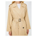 Koton Trench Coat Midi Length Belted Pocket Detailed Buttoned