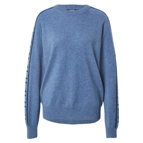 Karl Lagerfeld Sveter  námornícka modrá / zafírová