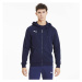 Puma TEAMGOAL 23 CASUALS HOODED JACKET Pánska športová mikina, tmavo modrá, veľkosť