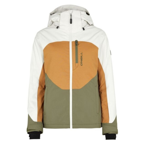 O'Neill CARBONITE Dámska lyžiarska/snowboardová bunda, khaki, veľkosť