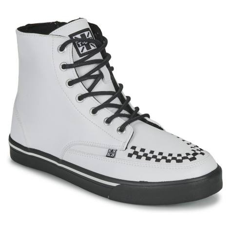 TUK  CREEPER SNEAKER HI  Členkové tenisky Biela T.U.K