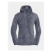 Jack Wolfskin Fleecová mikina Rotwand Hooded Fz 1710742 Tmavomodrá Regular Fit