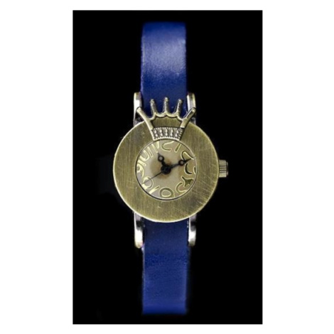 Dámske hodinky TAYMA - RETRO PUNK 28 - modré (zx585c)