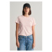 TRIČKO GANT REG SHIELD SS T-SHIRT FADED PINK