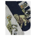 NAME IT Ponožky 'Neptun Jurassic'  sivá / zmiešané farby