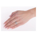 Strieborný prsteň Aimee s Brilliance Zirconia
