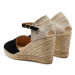 Geox Espadrilky D Gelsa D45TPB 00022 C9999 Čierna