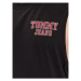 Tommy Jeans Tank top Basketball DM0DM16307 Čierna Relaxed Fit