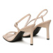 Calvin Klein Sandále Geo Stiletto Asy Sandal HW0HW01609 Béžová