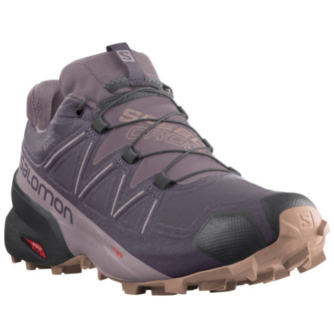 Dámska bežecká trailová obuv SALOMON Speedcross 5 GTX W mysterioso quail sirocco