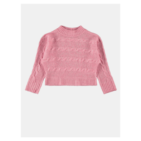 Pink girly sweater name it Ottie - unisex