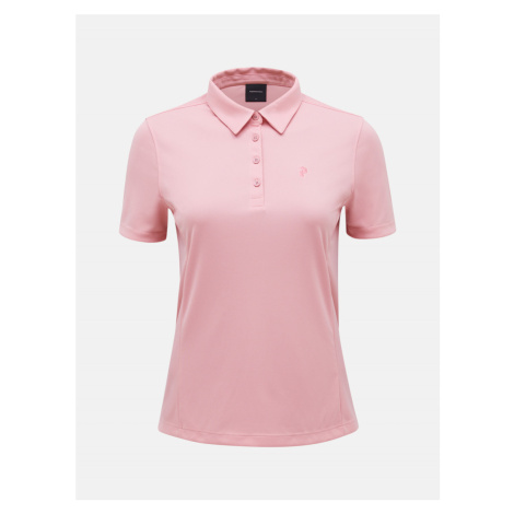 Polokošeľa Peak Performance W Alta Polo Warm Blush