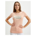 Apricot Women's T-Shirt Guess - Women