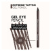 flormar Extreme Tattoo Gel Pencil vodeodolná gélová ceruzka na oči odtieň 06 Onyx 1.2 g