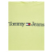 Žltá dámska mikina Tommy Jeans Serif Linear