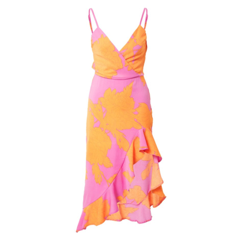 AX Paris Šaty  oranžová / ružová