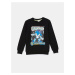 LC Waikiki Boys' Crew Neck Sonic Printed Long Sleeve T-Shirt