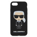 Púzdro Na Mobil Karl Lagerfeld K/Ikonik Case Iphone 7/8 Black