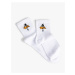 Koton Daffy Duck Cleat Socks Licensed Embroidered