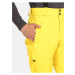 Žlté pánske zimné športové nohavice Kilpi Lazzaro
