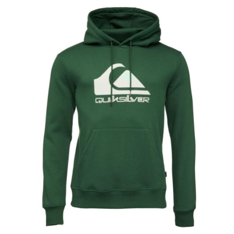 Quiksilver BIG LOGO HOOD Pánska mikina, zelená, veľkosť