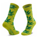 HUF Vysoké dámske ponožky Green Buddy Strains SK00544 r. OS Zelená