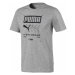 Puma BOX PUMA TEE Pánske športové tričko, sivá, veľkosť