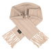 Šál Karl Lagerfeld K/Essential Cable Knit Scarf Hnedá