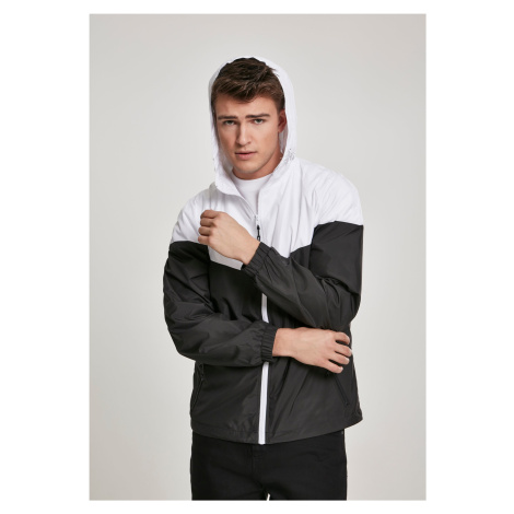 2-Tone Tech Windrunner wht/blk Urban Classics