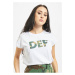 White T-shirt with DEF signature