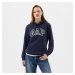 Mikina GAP Pullover Logo Hoodie Navy Uniform