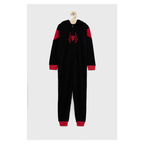 Detské pyžamo GAP čierna farba, vzorovaná