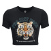 UNDER ARMOUR PROJECT ROCK-UA PROJECT ROCK Stay Hungry Crop SS-BLK Čierna