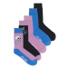 Jack&Jones Súprava 5 párov vysokých pánskych ponožiek Jachavana 12250258 Tmavomodrá