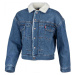 Levi's&reg; NEW HERITAGE SHERPA Dámska džínsová bunda, tmavo modrá, veľkosť