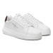 Calvin Klein Sneakersy Chunky Cupsole Monologo YM0YM00681 Biela