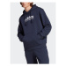 Adidas Mikina All SZN Fleece Graphic Hoodie IC9774 Modrá Loose Fit