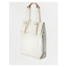 Qwstion Flap Tote Medium Natural White