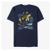 Queens Pixar Finding Nemo - Sea Scene Unisex T-Shirt Navy Blue
