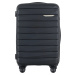 ČIERNA 3DIELNA SADA KUFROV WINGS MUR01 3, SET OF 3 WINGS POLIPROPYLEN SUITCASES L,M,S BLACK