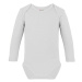 Link Kids Wear Detské body s dlhým rukávom X945 White