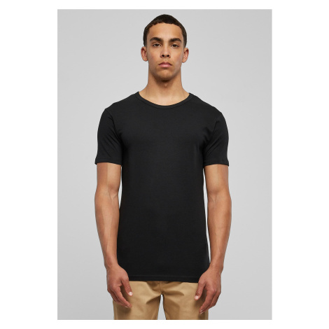 Fitted stretch T-shirt in black Urban Classics