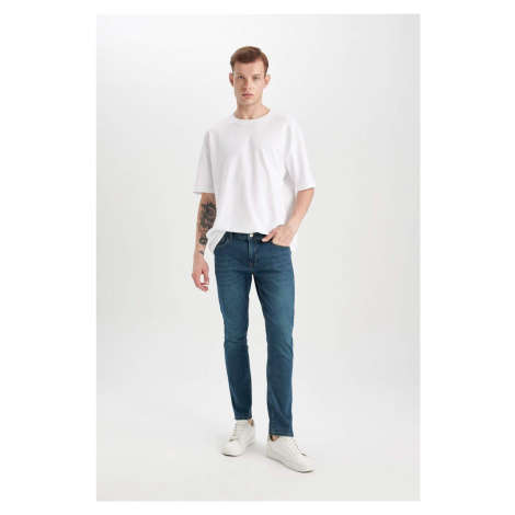 DEFACTO Pedro Slim Fit Slim Fit Normal Waist Narrow Leg Jean Trousers