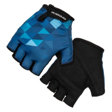 Arcore LUKE Chlapčenské cyklistické rukavice, modrá, veľkosť